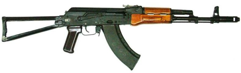 Макет массогабаритный (ММГ) автомата АК 103 деревянное цевьё, рамочный приклад